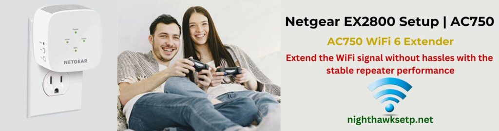 Netgear EX2800 Setup